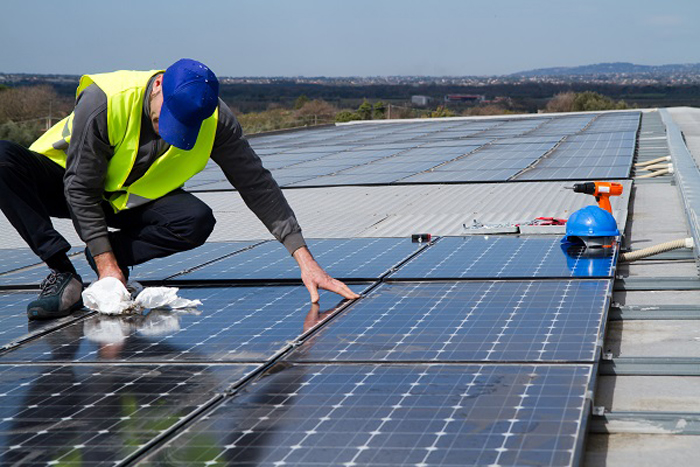 Solar installation San Francisco